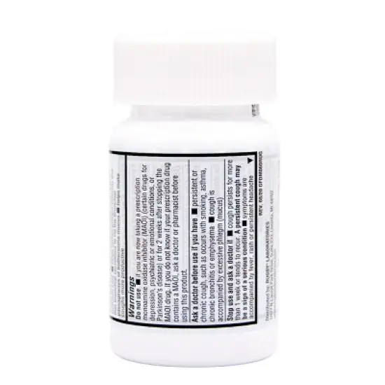 Rugby Mucus Relief DM ER 1200-60mg Tablet, 14 Ct image {5}