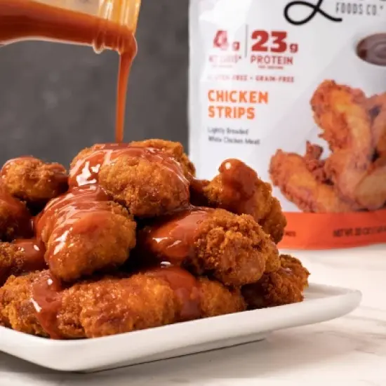 Real Good Foods Low Carb Chicken Strips - Frozen - 20oz image {3}