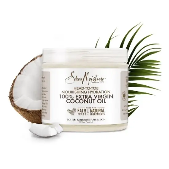 SheaMoisture 100% Extra Virgin Coconut Oil - 15 fl oz image {4}