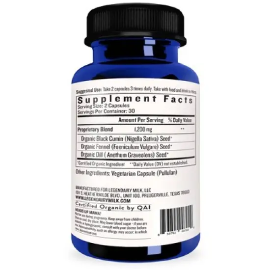 Legendairy Milk Lactation Support Bundle - 180ct image {7}