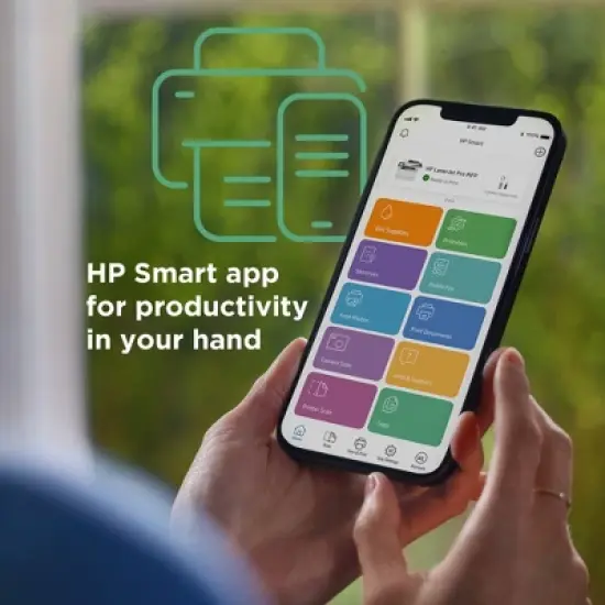 HP LaserJet Pro 4001dw Laser Printer, Black And White Mobile Print Up to 80,000 image {4}