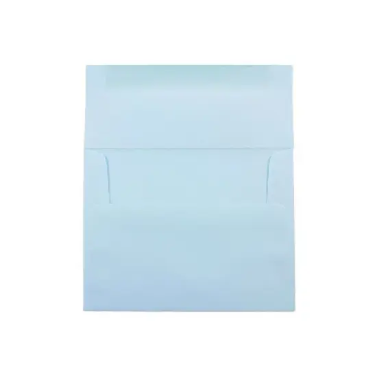 JAM Paper A7 Invitation Envelopes 5.25 x 7.25 Baby Blue 155628 image {1}