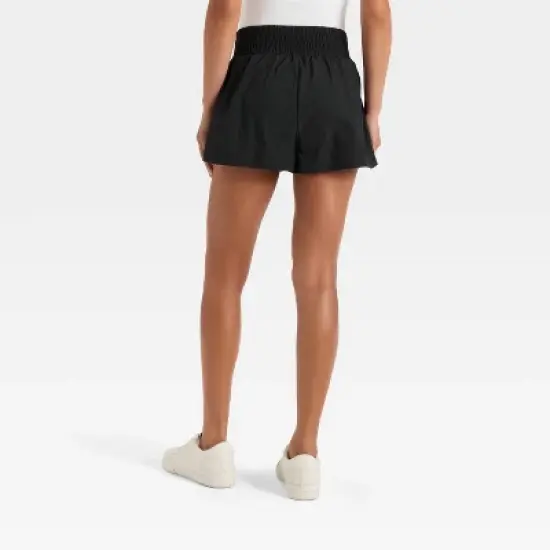 Women's Woven High-Rise Contrast Shorts - JoyLab&trade; image {1}