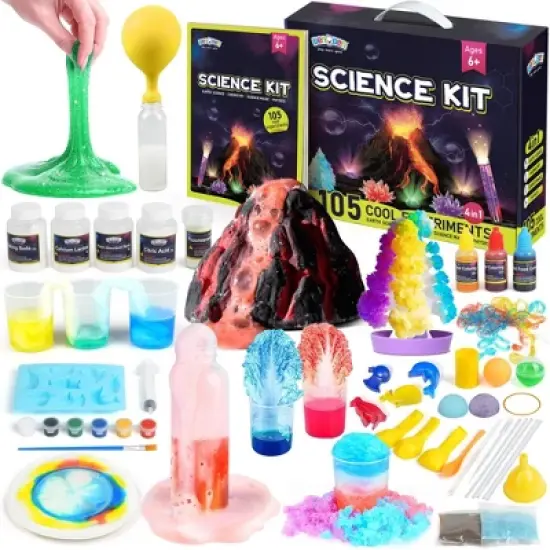 LotFancy Science Kit for Kids 6+, 105 Science Lab Experiments, STEM Project Educational Toy image {2}