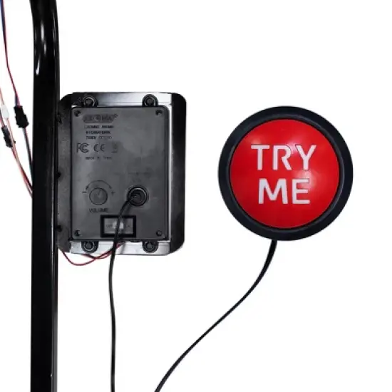 Northlight Huge Lighted and Animated Talking Witch Commercial Outdoor Halloween Decoration - 15' image {8}