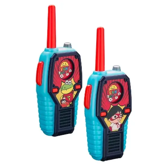 eKids Ryans World Walkie Talkies for Kids - Red (RW-212.EEV8) image {1}