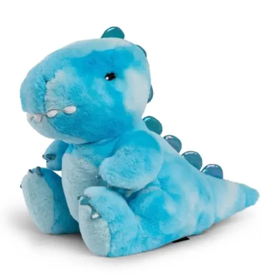 FAO Schwarz Glow Brights Toy Plush LED with Sound Blue Dinosaur 12" Stuffed Animal image {3}