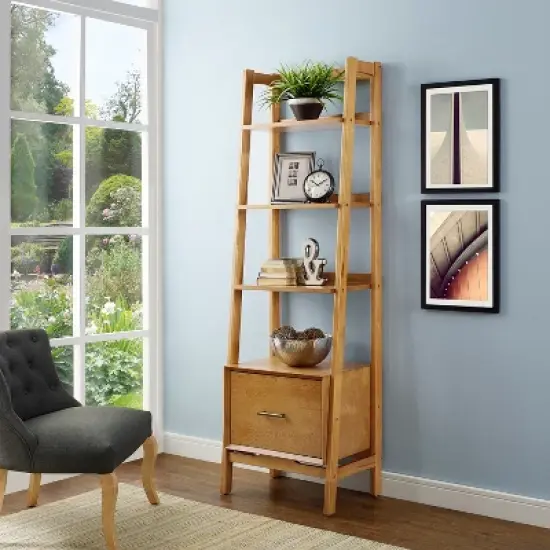 70" Landon Small Bookcase - Crosley image {2}