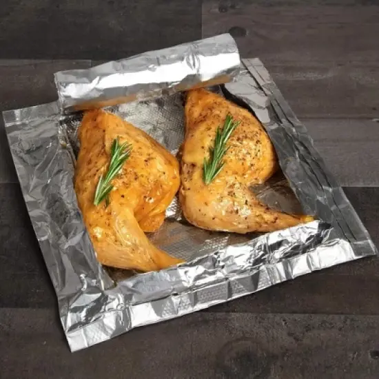 Camerons Smoker Bags- Mesquite Smoking Bags 2 Pack (11" x 12")- Easily Infuse Natural Wood Flavor into Food- Ready-to-Use w/ Wood Chips Built Inside image {1}