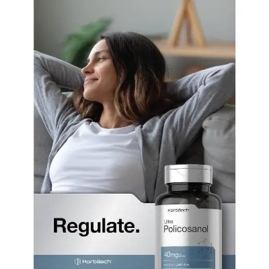 Horbaach Policosanol 40mg | 200 Capsules image {5}