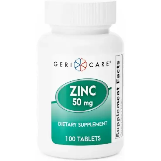 Gericare Zinc Sulfate 50mg Tablet, 100 Ct image {5}