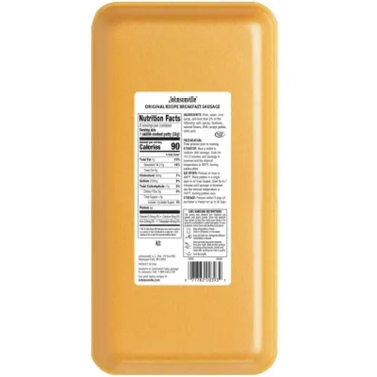 Johnsonville Original Recipe Breakfast Sausage Patties - 12oz image {1}