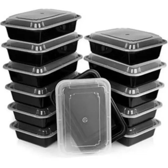 Heim Concept Premium Meal Prep Food Containers with Lids, 12-pack image {1}