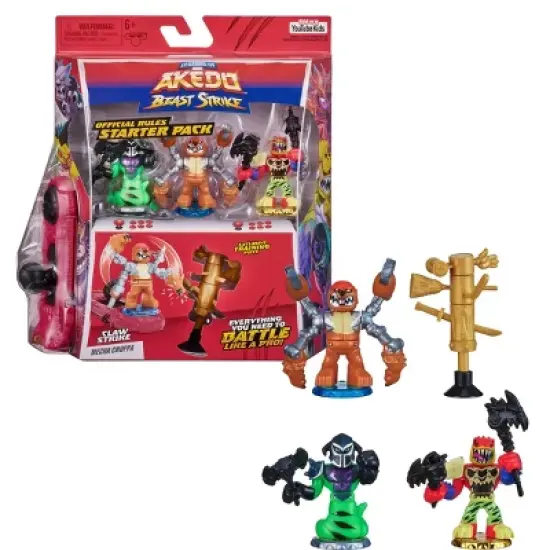 Legends of Akedo Beast Strike Claw Strike Mini Figures image {6}