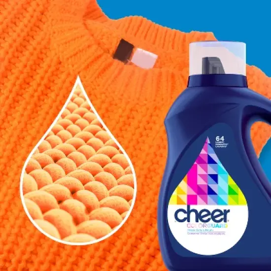 Cheer HE Compatible Liquid Laundry Detergent - 154 fl oz image {8}