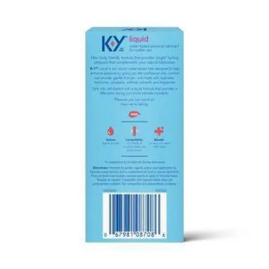 K-Y Liquid Personal Lube - 2.4 fl oz image {2}