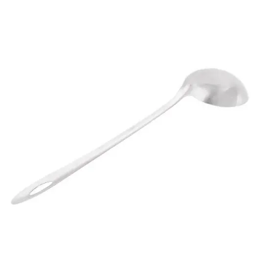 Unique Bargains Home Canteen Stainless Steel Cooking Tool Soup Ladle Silver Tone image {2}