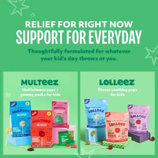 The Eez Co. Multeez Daily Multivitamin Gummy Packs for Kids - Strawberry Splash - 3.2oz/8pk image {8}