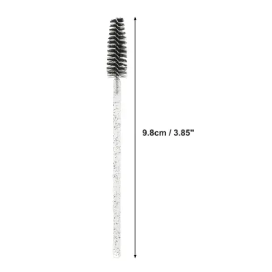 Unique Bargains Portable Eyelash Brush 100 Pcs image {1}
