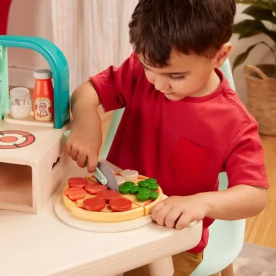 B. toys Play Food Set - Mini Chef - Pizza-n-Pasta Playset image {2}