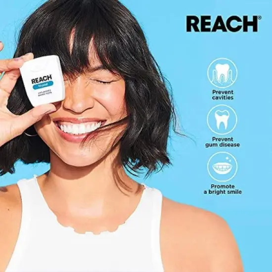 Reach Waxed Dental Floss 55 yd image {3}
