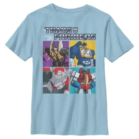 Boy's Transformers Decepticon Characters Boxes T-Shirt image {4}