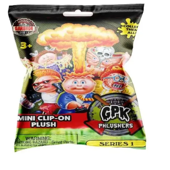 License 2 Play Inc Garbage Pail Kids 3.5 Inch Blind Bag Mini Plush | One Random image {1}