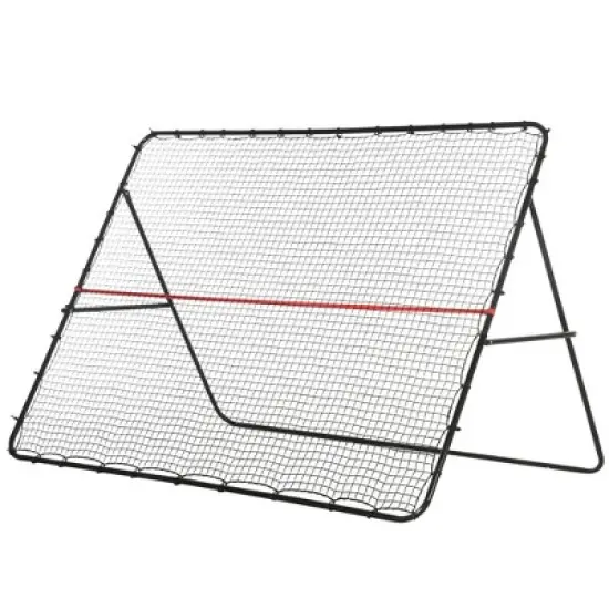 Soozier Adjustable Rebounder Net, Foldable Target Goal Bounce Back Net, for Soccer, Baseball, and Tennis Practice and Training image {3}