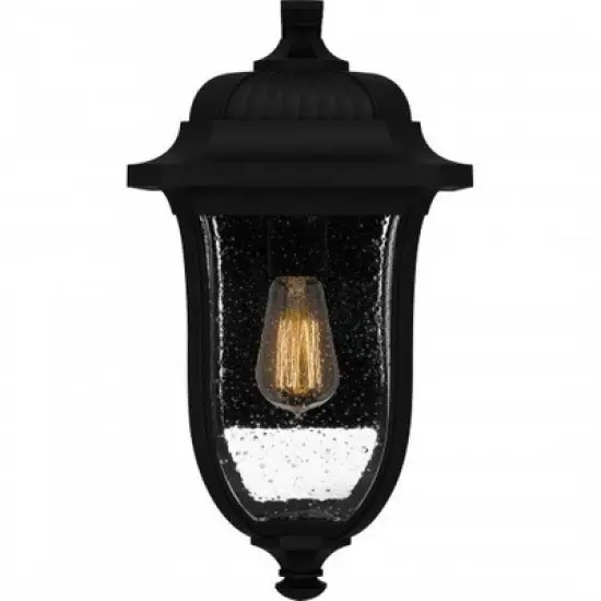 Quoizel Lighting Mulberry 1 - Light Sconce in  Matte Black image {2}