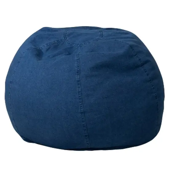 Flash Furniture Small Bean Bag Chair for Kids and Teens image {14}