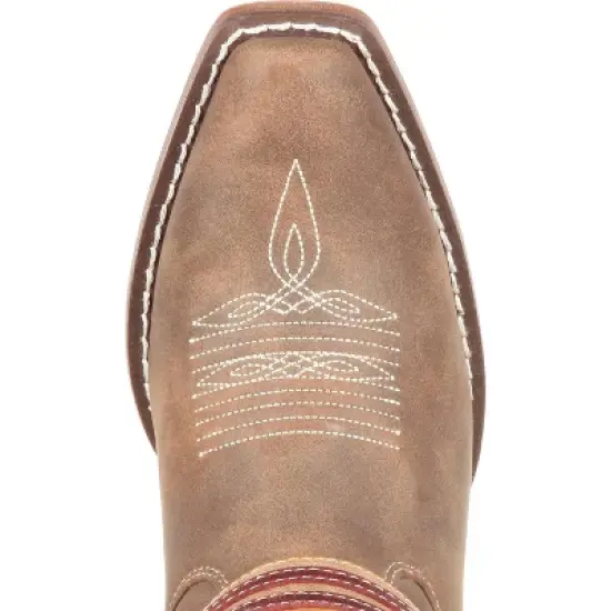 Women's Durango Flag Accessory Western Boot, DRD0208. Brown image {5}