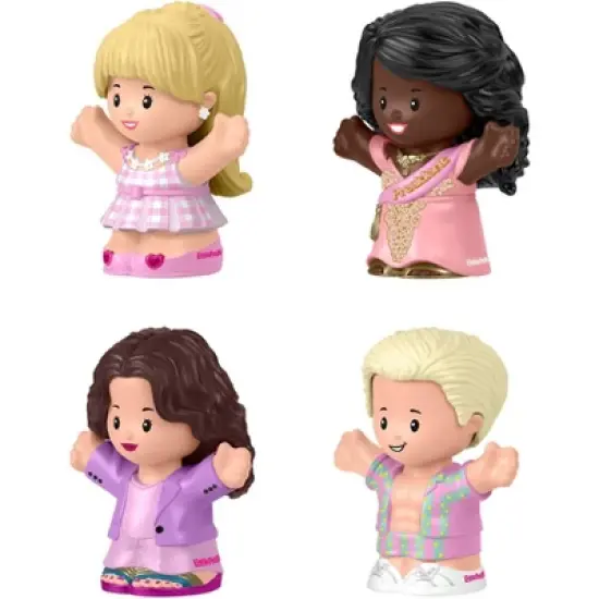Little People Collector Barbie: The Movie Special Edition Figure Set - 4pc image {3}