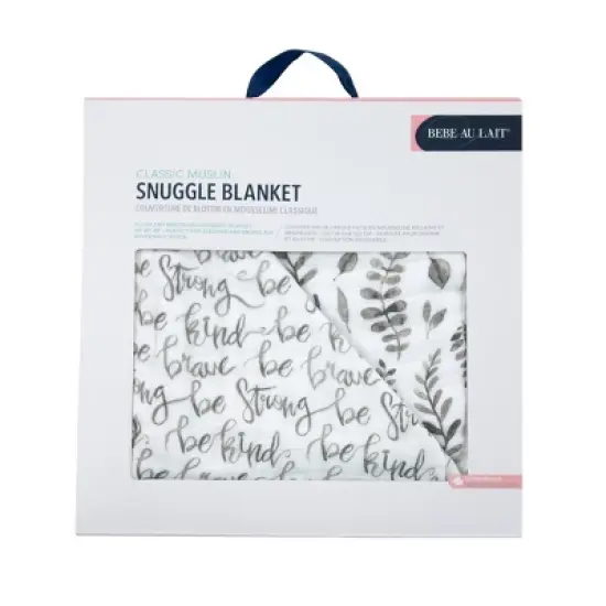 Bebe au Lait Muslin Snuggle Blanket image {4}