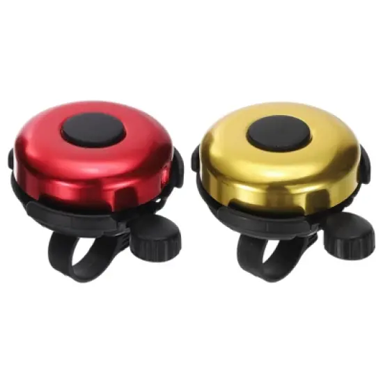 Unique Bargains Aluminum Loud Clear Sound Classic Scooters Bicycle Bells 2 Pcs 2.3" image {11}