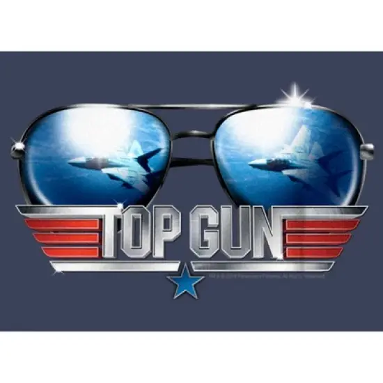 Boy's Top Gun Aviator Sunglasses Logo T-Shirt image {1}
