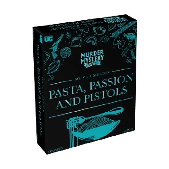 University Games Murder Mystery Party - Pasta Passion and Pistols Board Game image {6}