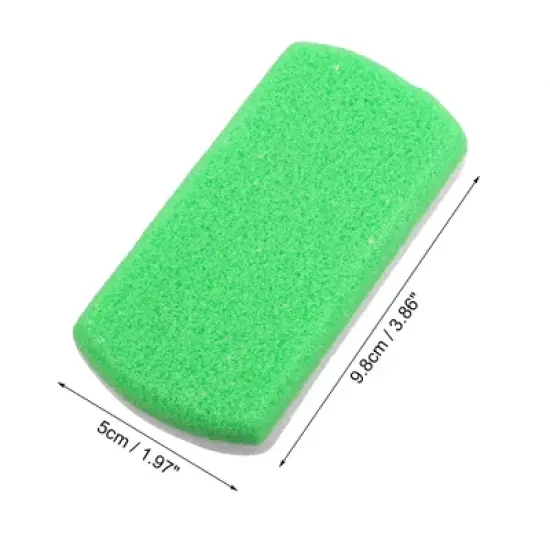 Unique Bargains Foot File Exfoliating Scrub Stone Double Sided Fine and Coarse Pumice Stone 2 Pcs image {3}