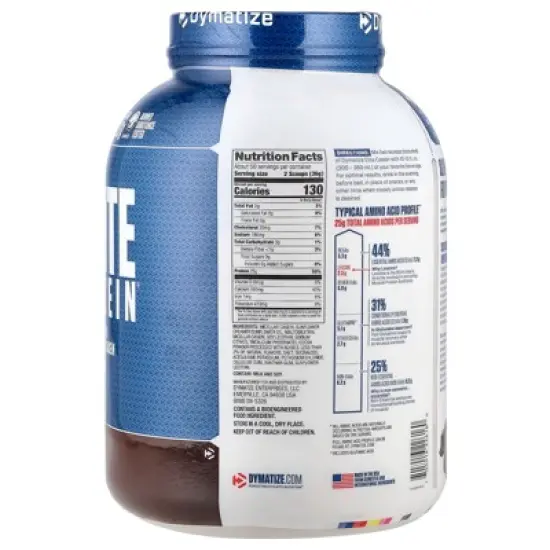 Dymatize Elite Casein&reg;, Rich Chocolate, 4 lb (1.8 kg) image {1}