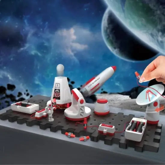 FAO Schwarz Circuit Space Station Galactic Experiment Set image {1}