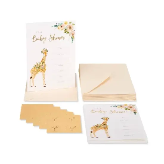 20ct Invitation Cards Fill in Baby Animals - PAPYRUS image {1}