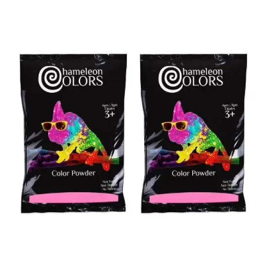 Chameleon Colors Gender Reveal Powder - Easy-Open Bags of Color Chalk Powder - 2 Pack of 1 Lb Bags image {10}