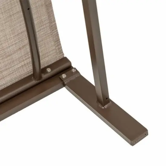 3pc Outdoor Aluminum Lounge Set Beige - Crestlive Products: Patio Set with Chaise Lounges & Table, Weather-Resistant image {11}