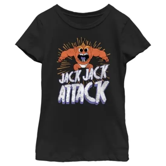 Girl's The Incredibles Jack-Jack Attack Distressed T-Shirt image {3}