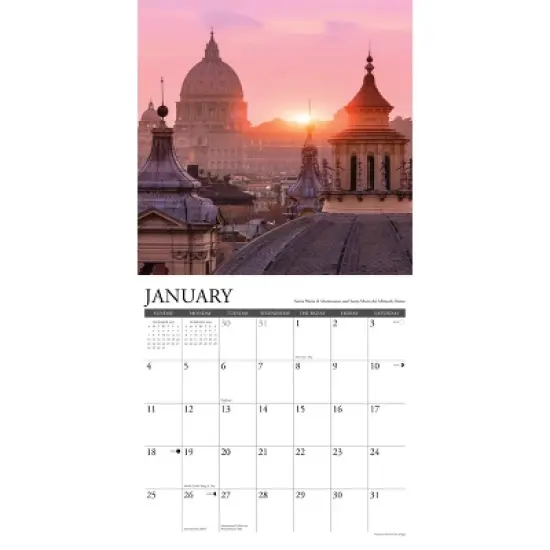 Willow Creek Press 2026 Italy Wall Calendar image {2}