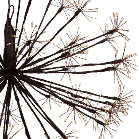 Northlight LED Lighted Starburst Ball Decoration - 20" - Warm White image {4}