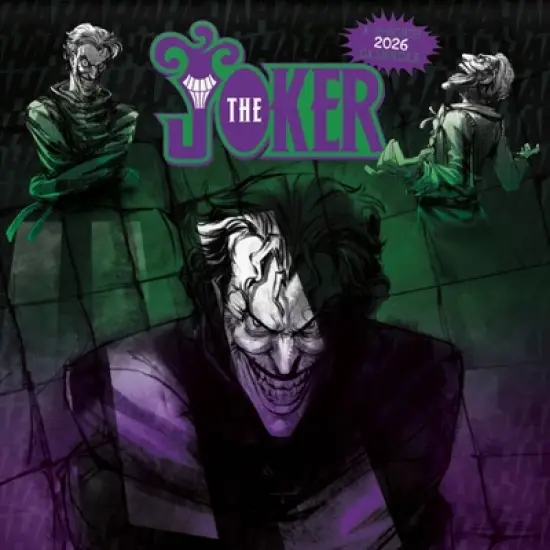 Trends International 2026 Joker 12"x12" Wall Calendar image {7}