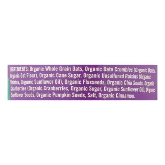 Bob's Red Mill Organic Fruit & Seed Oatmeal Cup - Case of 12/2.47 oz image {6}