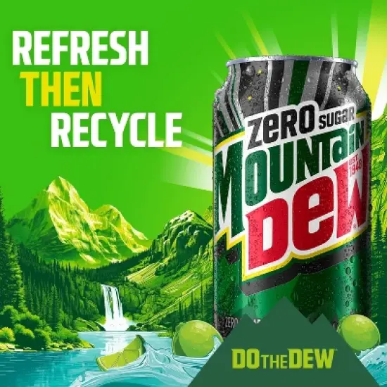 Mountain Dew Zero Sugar - 12pk/12 fl oz Cans image {4}