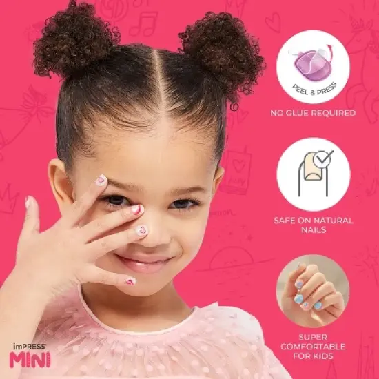 imPRESS Press-On Manicure Mini Kids' Nail Artist Kit - 31ct image {4}