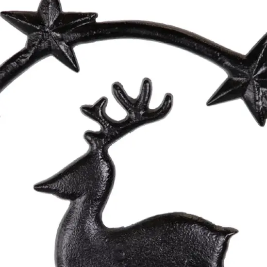 Northlight Star Bright Metal Reindeer Christmas Decoration - 12" image {4}